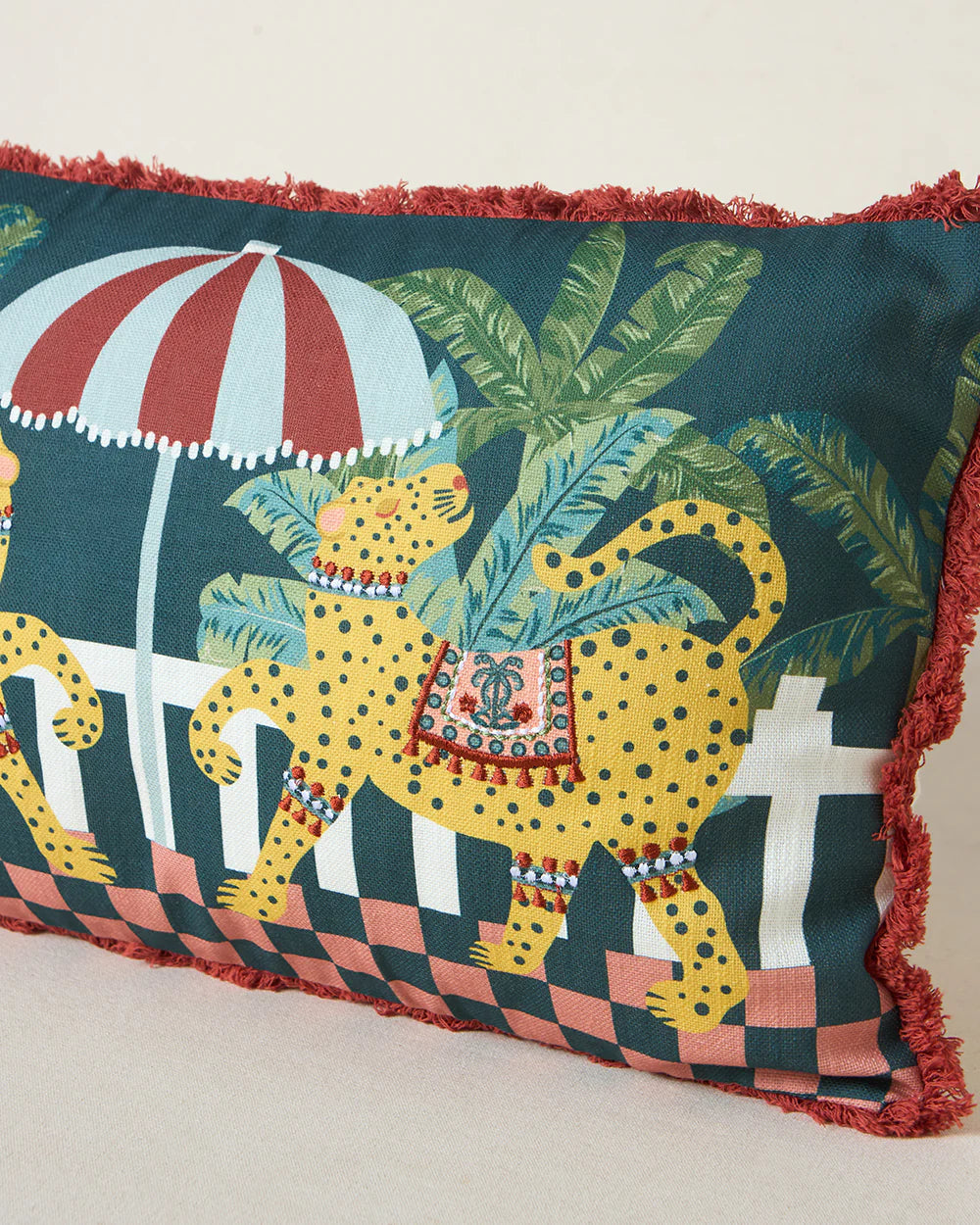 Jungle Soiree Cushion Cushion Cover, 12" × 20" | Lost in Paradise