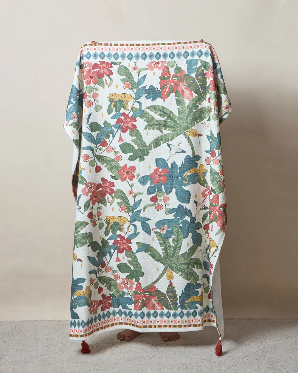 Wild Bloom Throw, 50"x60" | Lost in Paradise